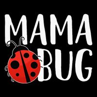 Mama Bug Cute Gift For Ladybug Moms Drawstring Bag
