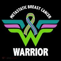 Metastatic Breast Cancer Warrior Ribbon Impact Tech Backpack