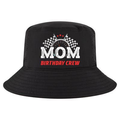 Mom Birthday Crew Race Car Theme Party Racing Car Driver Cool Comfort Performance Bucket Hat