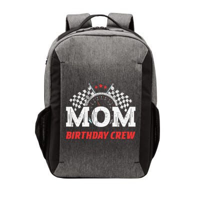 Mom Birthday Crew Race Car Theme Party Racing Car Driver Vector Backpack