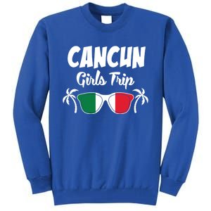 Matching Bachelorette Cancun Trip Meaningful Gift Tall Sweatshirt