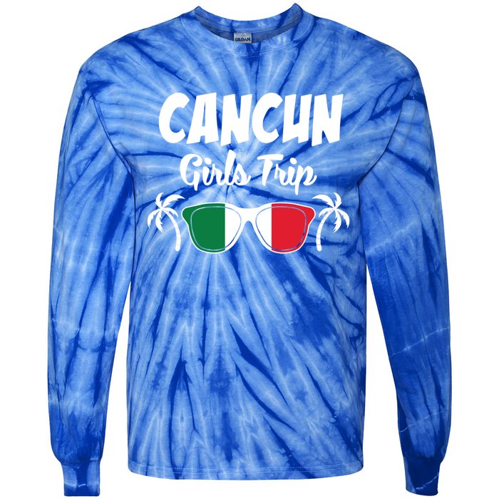 Matching Bachelorette Cancun Trip Meaningful Gift Tie-Dye Long Sleeve Shirt