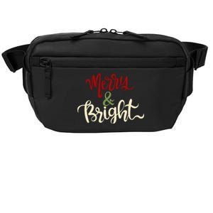 Merry & Bright Christmas Festive Holiday Spirit Crossbody Pack