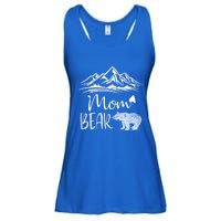 Mom Bear Camping Camp Matching Family Adventure Lovers Gift Ladies Essential Flowy Tank