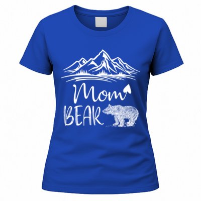 Mom Bear Camping Camp Matching Family Adventure Lovers Gift Women's T-Shirt