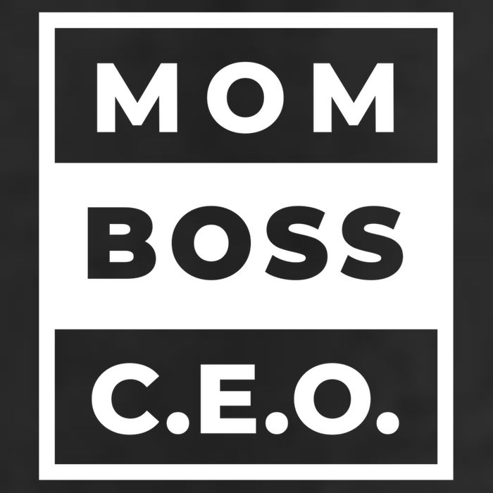 Mom Boss CEO 7 Panel Mesh Trucker Snapback Hat