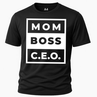 Mom Boss CEO Performance Shirt
