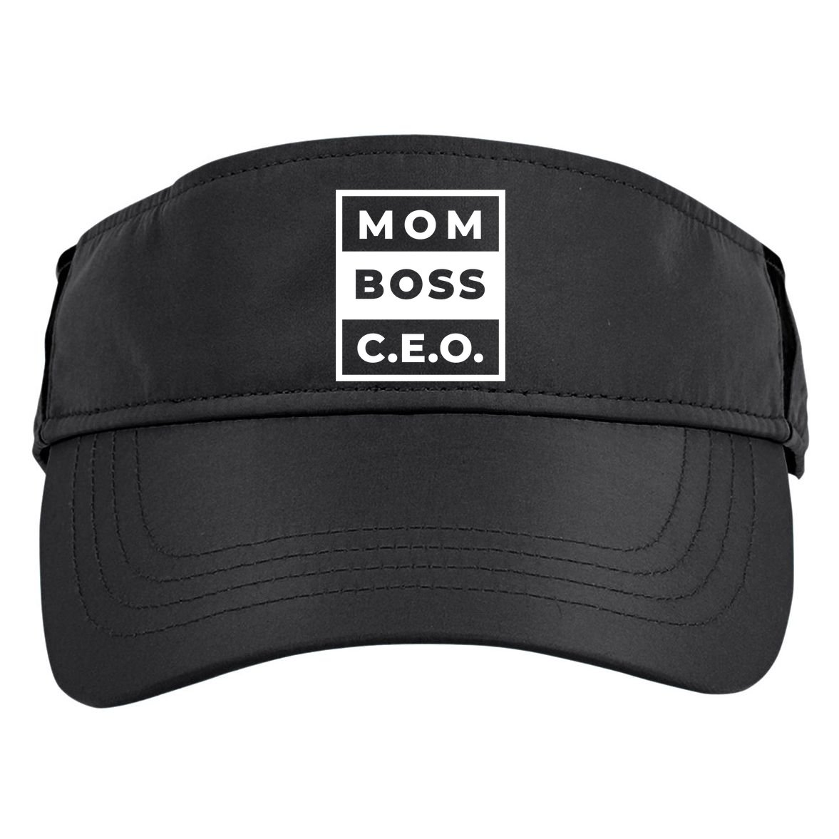 Mom Boss CEO Adult Drive Performance Visor