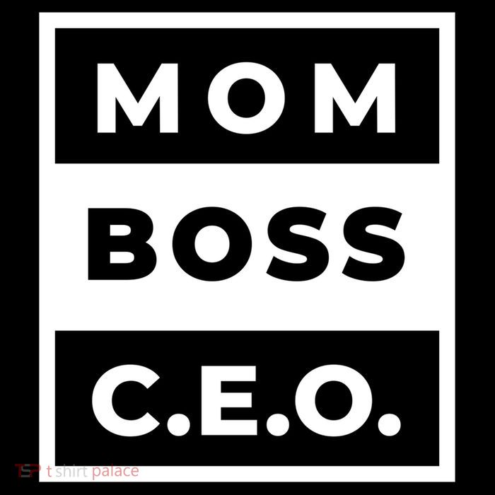 Mom Boss CEO Drawstring Bag