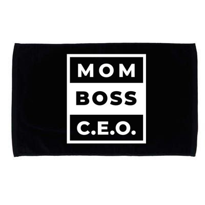 Mom Boss CEO Microfiber Hand Towel