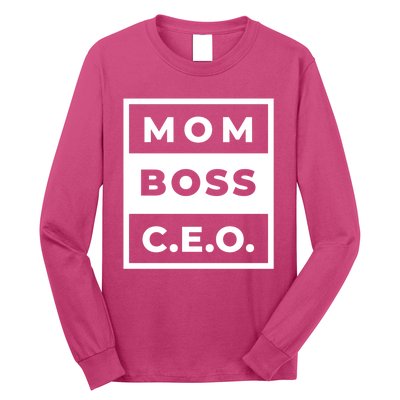 Mom Boss CEO Long Sleeve Shirt