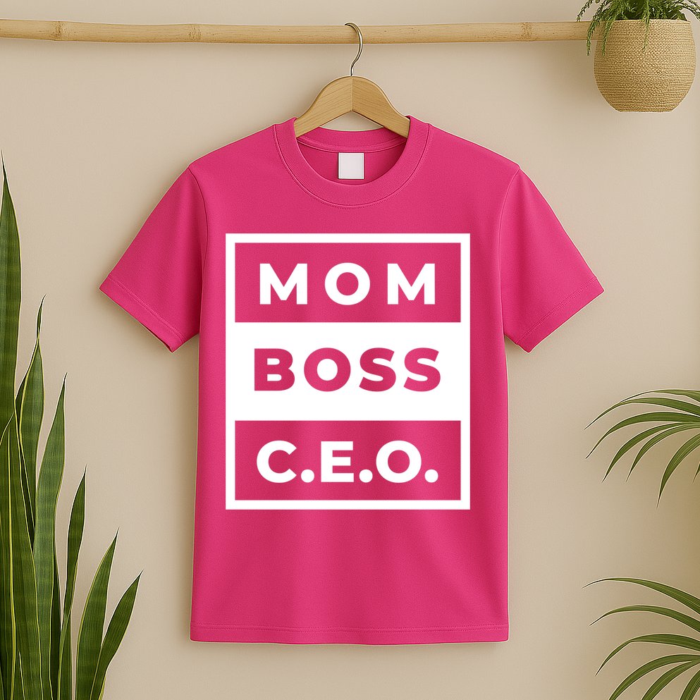 Mom Boss CEO T-Shirt