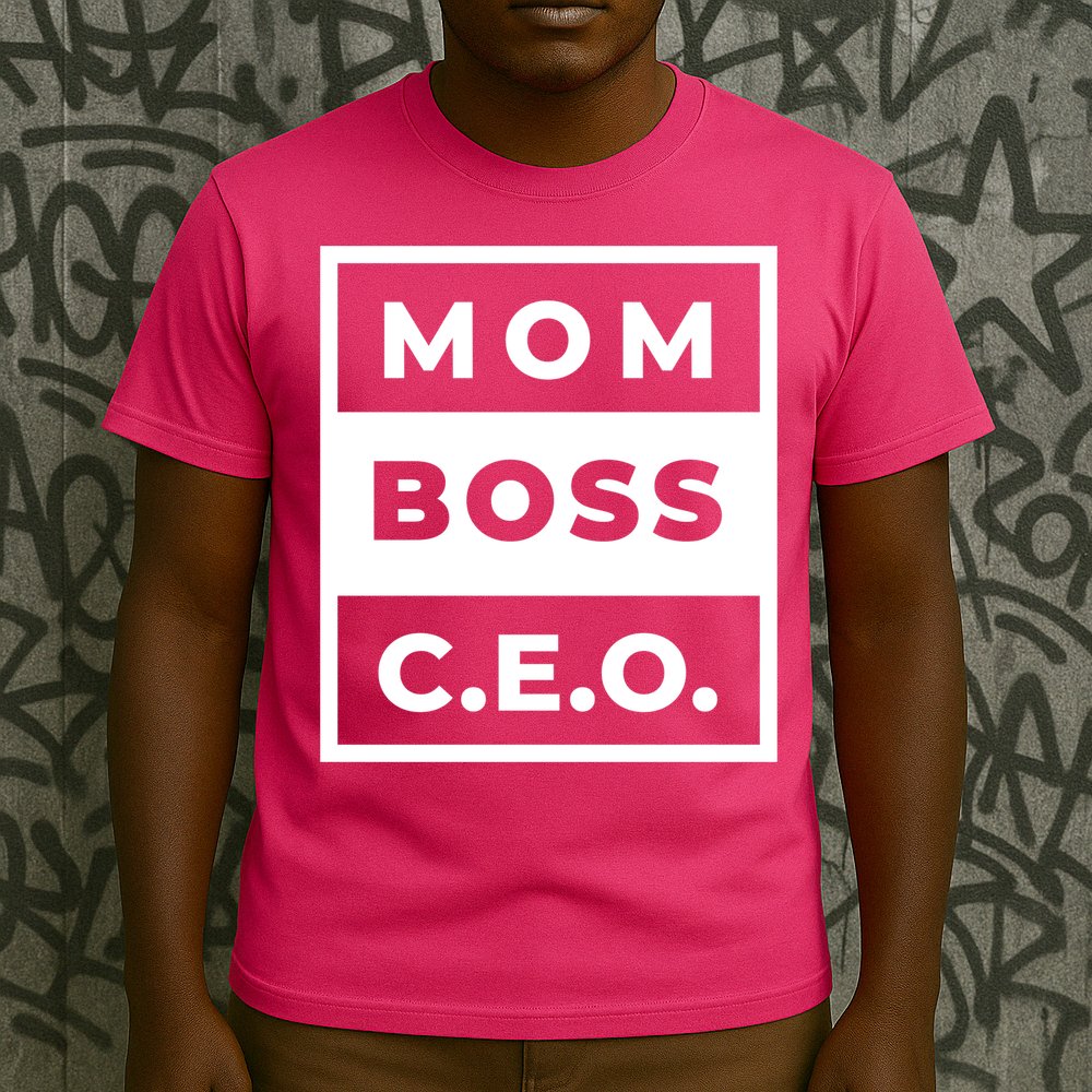 Mom Boss CEO T-Shirt