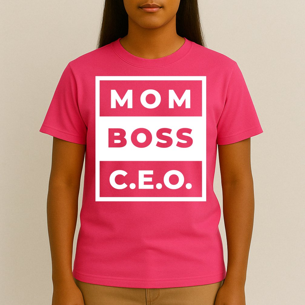 Mom Boss CEO T-Shirt
