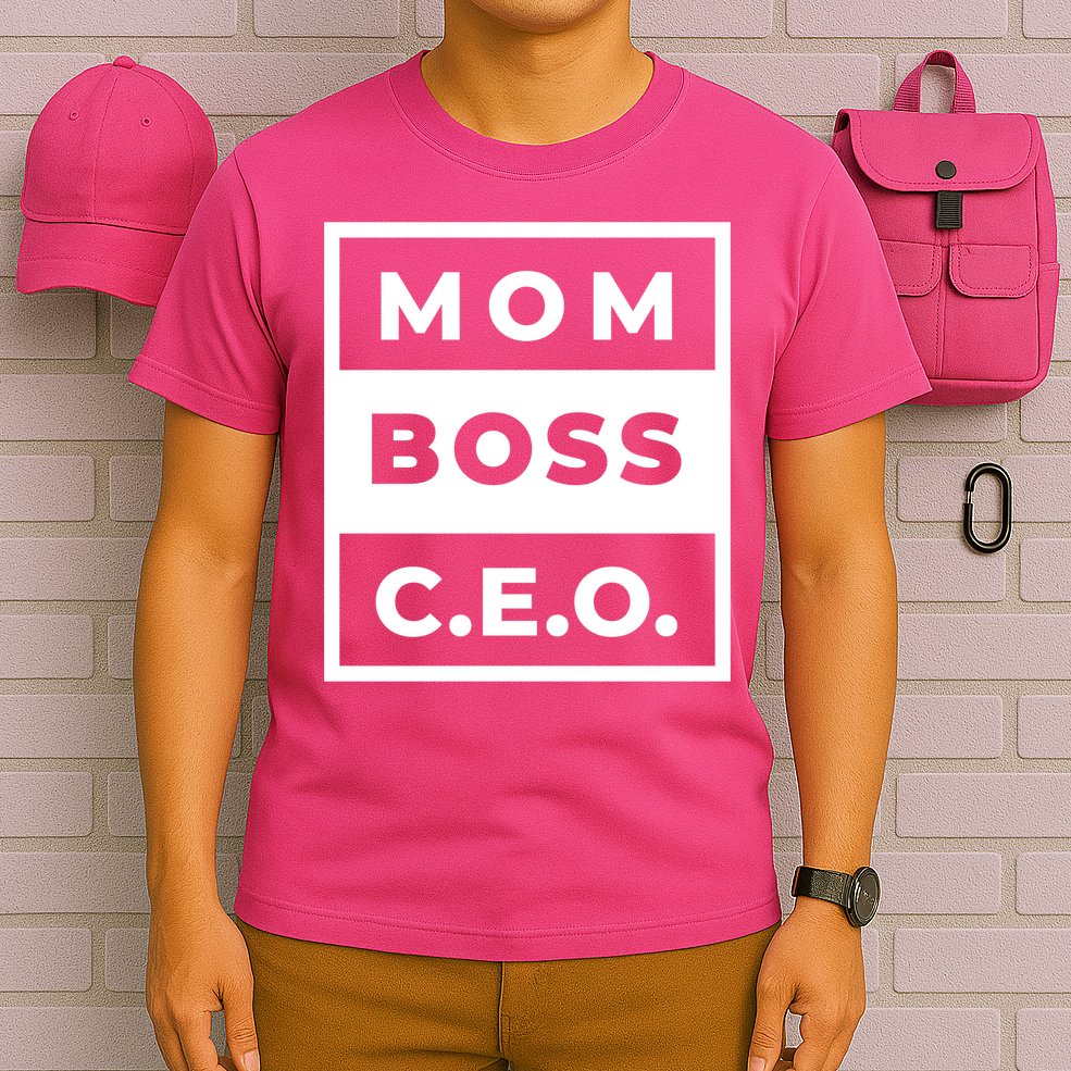 Mom Boss CEO T-Shirt