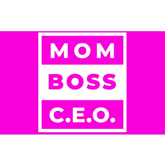 Mom Boss CEO Bumper Sticker