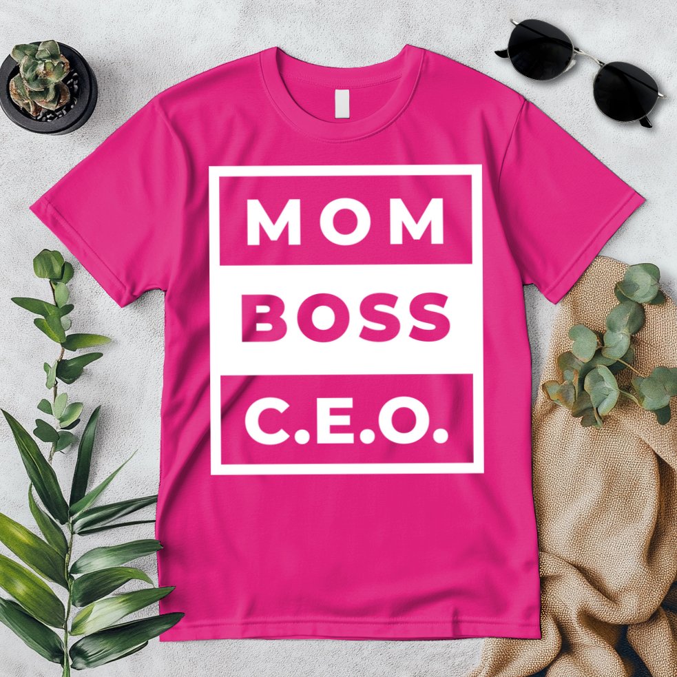 Mom Boss CEO Premium T-Shirt