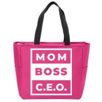 Mom Boss CEO Zip Tote Bag