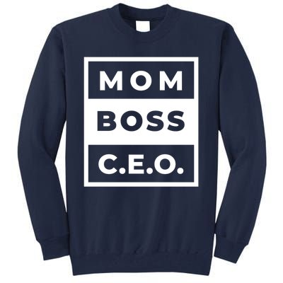 Mom Boss CEO Tall Sweatshirt