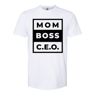 Mom Boss CEO Softstyle CVC T-Shirt