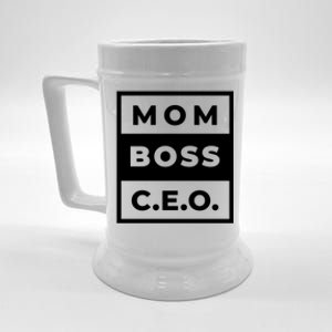 Mom Boss CEO Beer Stein