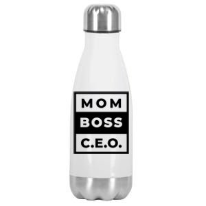 Mom Boss CEO Stainless Steel Insulated Water Bottle