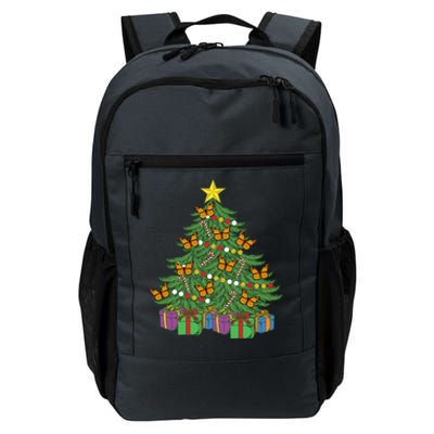 Monarch Butterfly Christmas Tree Ornats Orange Butterfly Gift Daily Commute Backpack