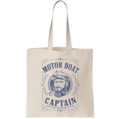 Motor Boat Captain Funny Pontoon Boating Motor Boatin Lake Bag