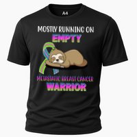 Metastatic Breast Cancer Warrior Awareness Sloth Cooling Performance Crew T-Shirt