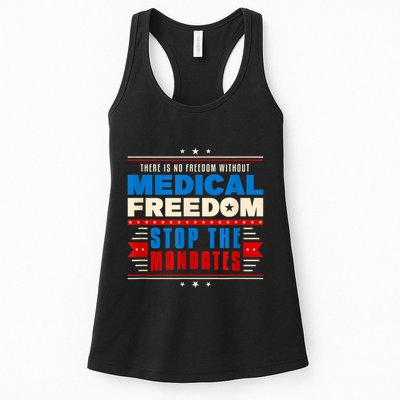 My Body Choice Medical Freedom Anti Mandates Womens Tank Top
