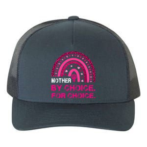 Mother By Choice For Choice Reproductive Right Boho Rainbow Gift Yupoong Adult 5-Panel Trucker Hat