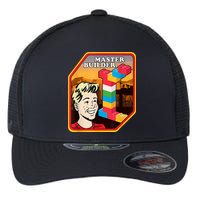 Master Builder Construction Building Blocks Bricks Engineer Flexfit Unipanel Trucker Cap