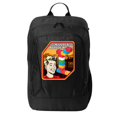 Master Builder Construction Building Blocks Bricks Engineer City Backpack