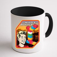 Master Builder Construction Building Blocks Bricks Engineer Mug