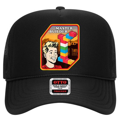 Master Builder Construction Building Blocks Bricks Engineer Trucker Hat