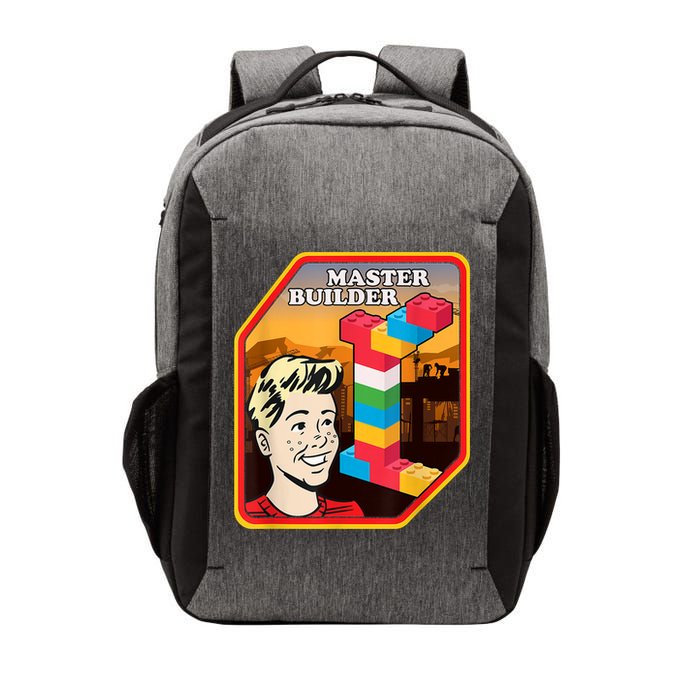 Master Builder Construction Building Blocks Bricks Engineer Vector Backpack