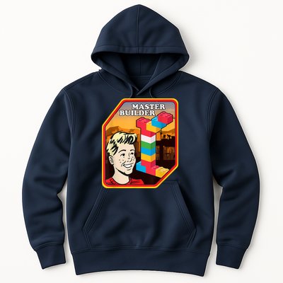 Master Builder Construction Building Blocks Bricks Engineer Hoodie