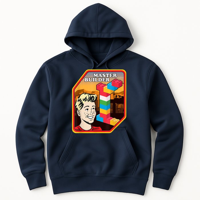 Master Builder Construction Building Blocks Bricks Engineer Hoodie