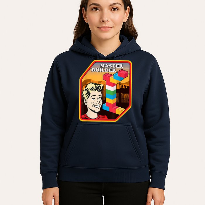 Master Builder Construction Building Blocks Bricks Engineer Hoodie