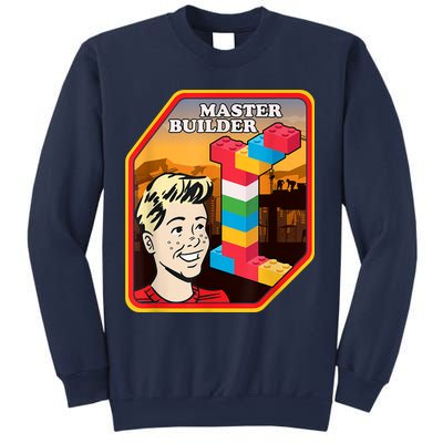Master Builder Construction Building Blocks Bricks Engineer Sweatshirt