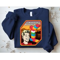 Master Builder Construction Building Blocks Bricks Engineer Sweatshirt