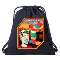 Master Builder Construction Building Blocks Bricks Engineer Drawstring Bag