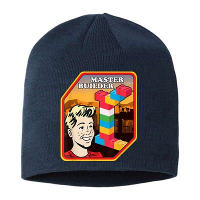 Master Builder Construction Building Blocks Bricks Engineer Sustainable Beanie