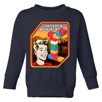 Master Builder Construction Building Blocks Bricks Engineer Toddler Sweatshirt