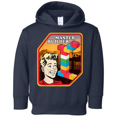 Master Builder Construction Building Blocks Bricks Engineer Toddler Hoodie