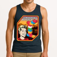 Master Builder Construction Building Blocks Bricks Engineer Tank Top