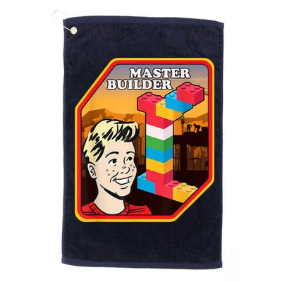 Master Builder Construction Building Blocks Bricks Engineer Golf Towel