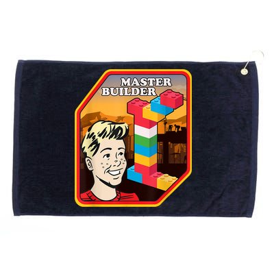 Master Builder Construction Building Blocks Bricks Engineer Grommeted Golf Towel