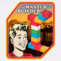 Master Builder Construction Building Blocks Bricks Engineer Garment-Dyed Sweatshirt