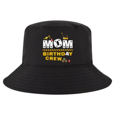 Mom Birthday Crew Construction Family Birthday Party Cool Comfort Performance Bucket Hat